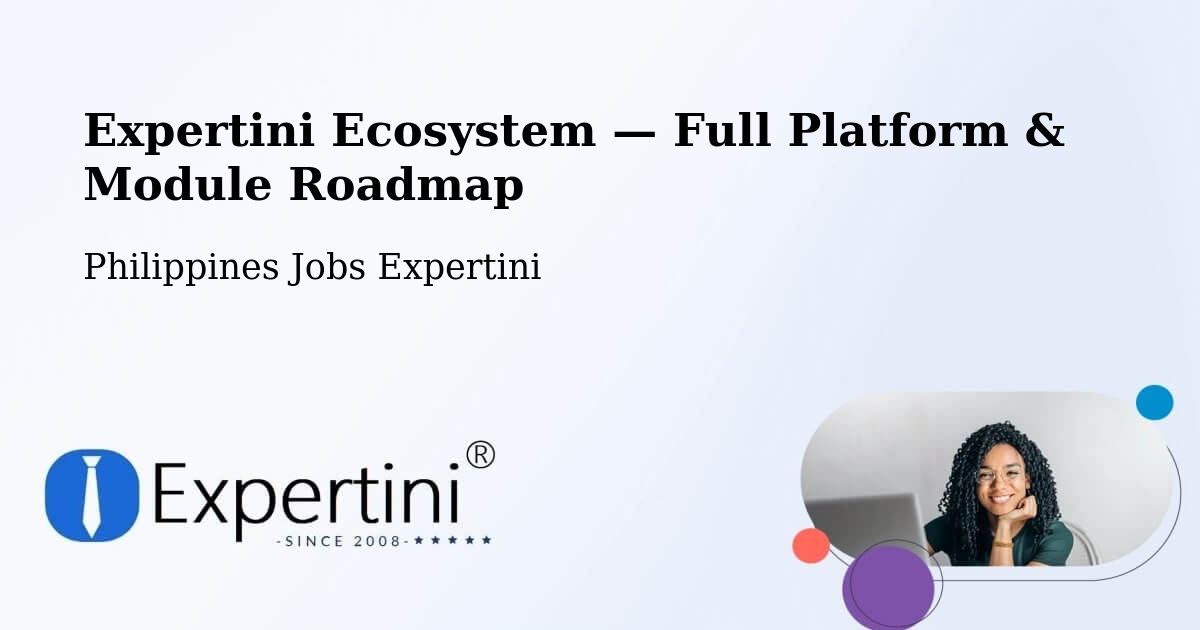 Expertini Ecosystem — Full Platform & Module Roadmap – Bislig