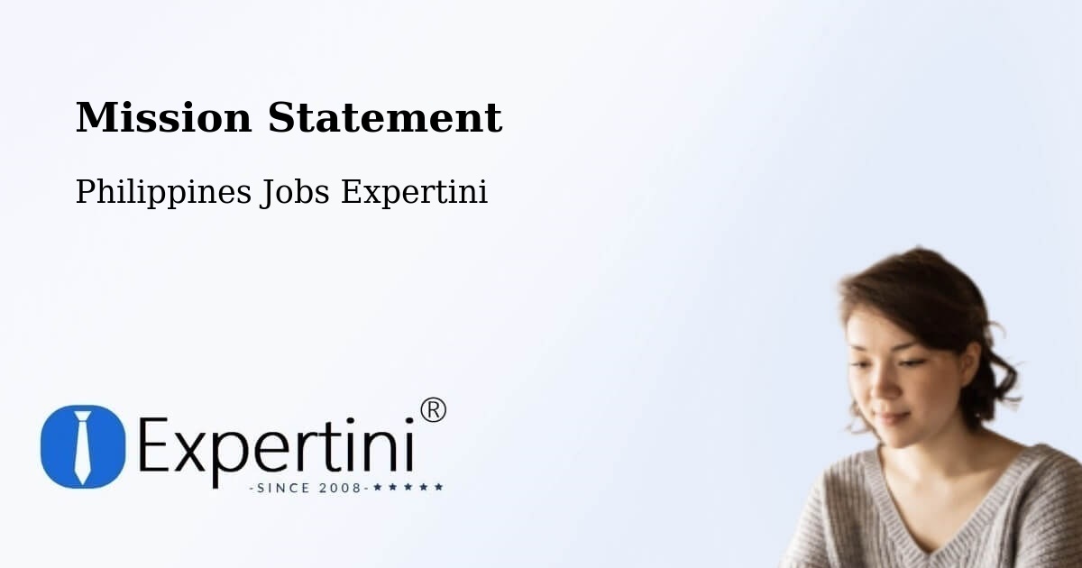 Corporate Mission – Bislig - Philippines Jobs Expertini