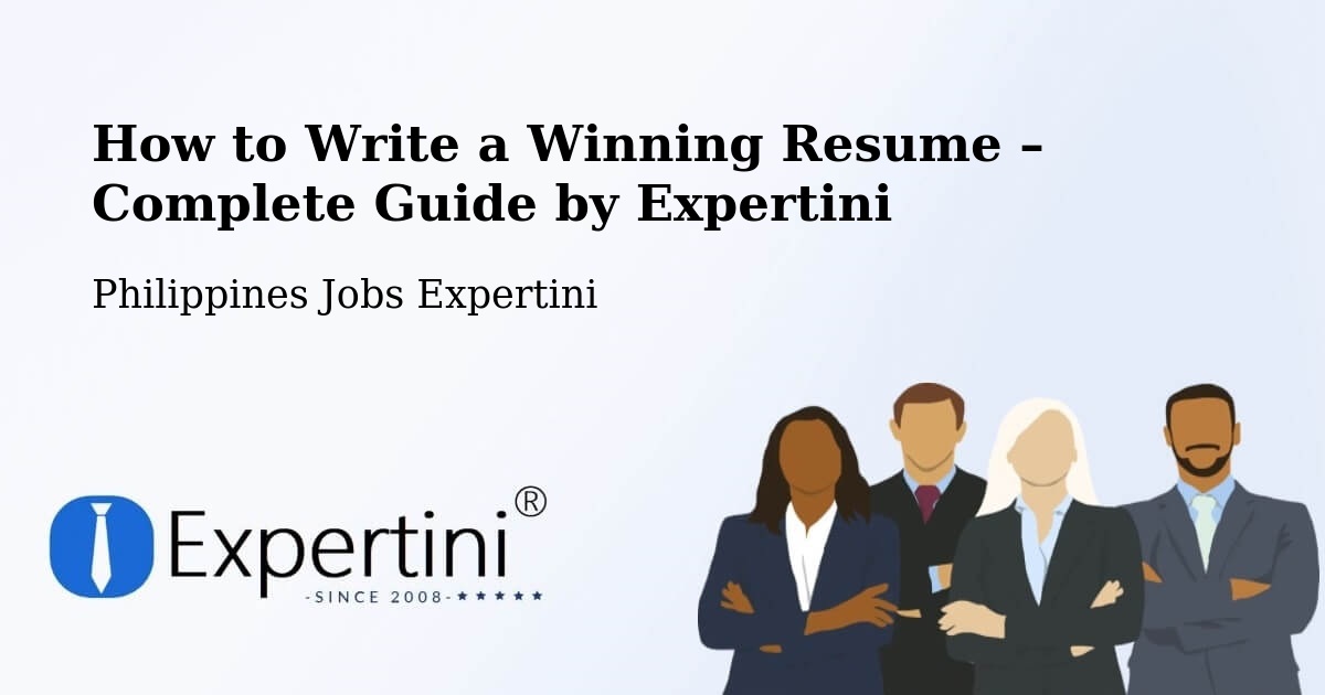 Resume Writing Guide for Job Seekers – Bislig - Bislig, Philippines Jobs Expertini